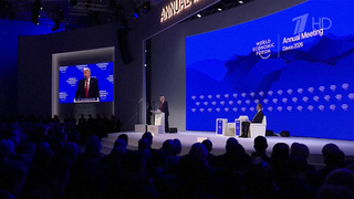 Европейские лидеры пытаются осмыслить все события последних суток в Давосе