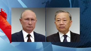 Владимир Путин поздравил генсекретаря ЦК Компартии Вьетнама То Лама с переизбранием на пост