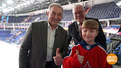 На хоккей — с Владиславом Третьяком! Доброе утро. Суббота. Фрагмент 