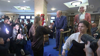 В МГУ состоялась церемония разлива медовухи