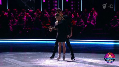 Александра Трусова и Иван Жвакин выступили в шоу «Ледниковый период»