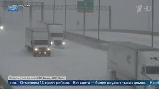 От Техаса до Северной Каролины: появились кадры последствий накрывшей США супербури