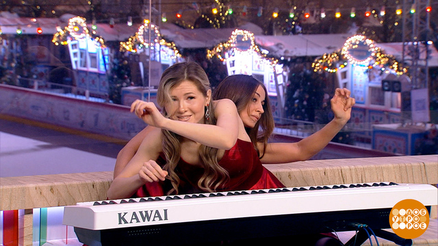 Екатерина Березань и Алина Шернякова. Доброе утро. Фрагмент 