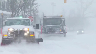 США во власти мощных снегопадов