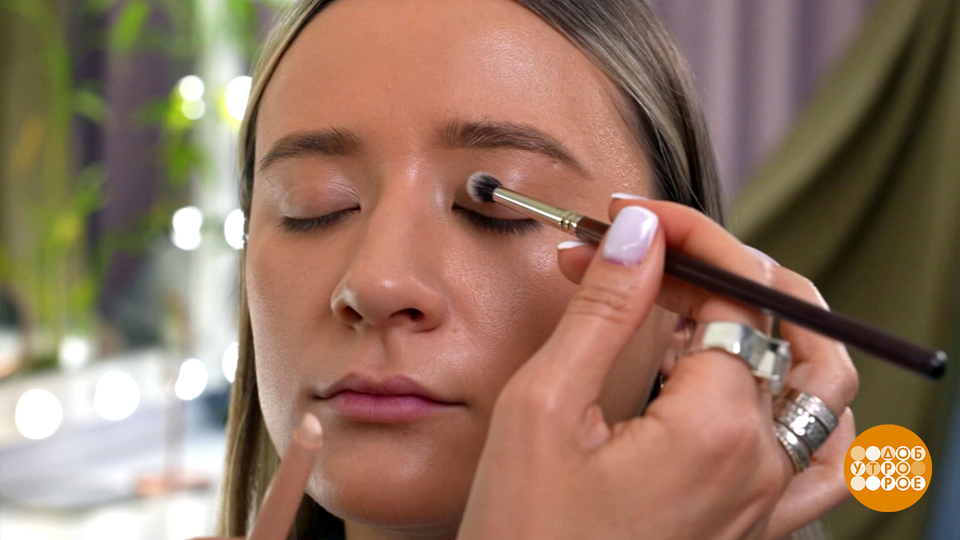 Макияж для тех, кто не выспался. Доброе утро. Фрагмент выпуска от 28.01.2026