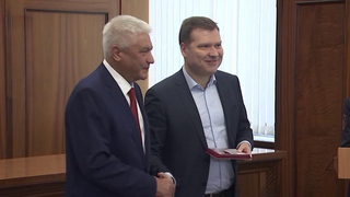 Глава МВД Владимир Колокольцев вручил награды представителям ведущих отечественных СМИ