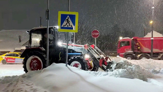 Синоптики прогнозируют окончание снегопадов в Москве только к концу рабочей недели