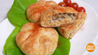 Печем пирожки-жульены. Доброе утро. Фрагмент 