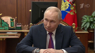 Накануне вечером Владимир Путин в Кремле принял главного раввина России