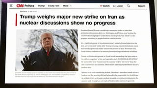 Дональд Трамп изучает варианты нанесения ударов по Ирану