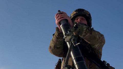 Минобороны РФ опубликовало кадры боев за село Белая Береза в Сумской области