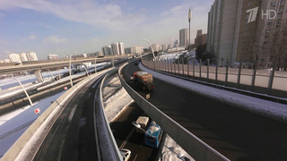 В Москве запустили движение по новым путепроводам на пересечении Южной рокады и МСД