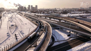 Открылись новые путепроводы на пересечении Южной рокады и Московского скоростного диаметра