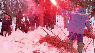 В экстремальных условиях экипаж МКС проводит тренировку по выживанию