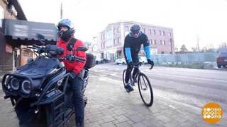 По Краснодару на велике — быстрее? Доброе утро. Фрагмент 