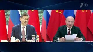 В Кремле раскрыли детали разговора Владимира Путина с председателем КНР Си Цзиньпином