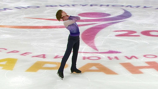 Арсений Федотов. Короткая программа. Первенство России по фигурному катанию среди юниоров 2026