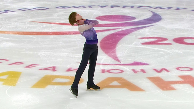 Арсений Федотов. Короткая программа. Первенство России по фигурному катанию среди юниоров 2026