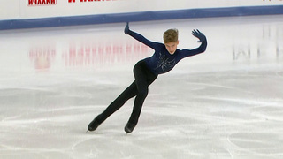 Лев Лазарев. Короткая программа. Первенство России по фигурному катанию среди юниоров 2026