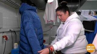 Стирка пуховика: при чем тут мячики? Доброе утро. Фрагмент 