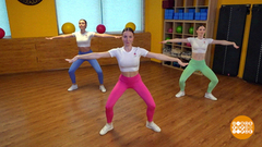 Фитнес-аэробика: пора готовиться к пляжному сезону! Доброе утро. Фрагмент 