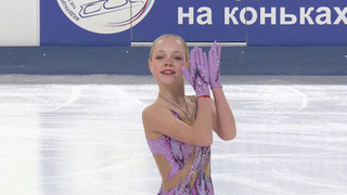 Елена Костылева. Произвольная программа. Первенство России по фигурному катанию среди юниоров 2026