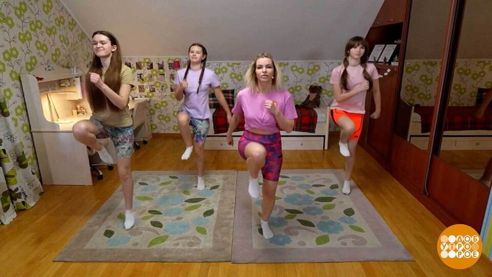 Давай с тобой попрыгаем! Доброе утро. Суббота. Фрагмент выпуска от 07.02.2026