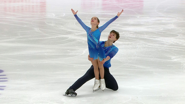 Полина Шешелева — Егор Карнаухов. Произвольная программа. Первенство России по фигурному катанию среди юниоров 2026