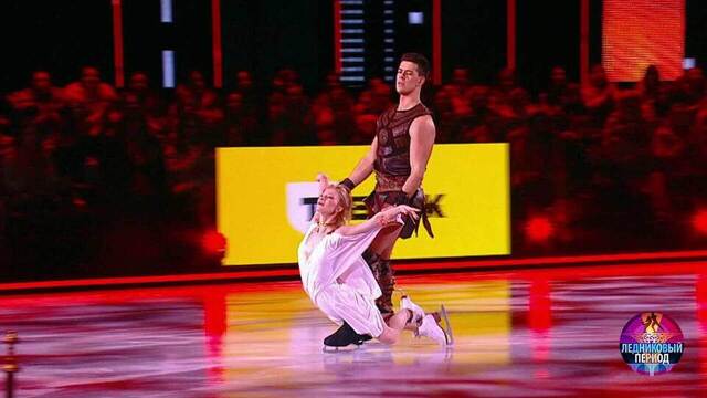 Евгения Тарасова и Георгий Славороссов — Gladiator Suite. Ледниковый период 2026. Фрагмент 