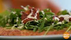 Творожная пицца с тунцом от Марии Суровой. Доброе утро. Фрагмент 