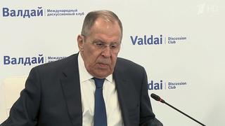 Проблема Палестины стала одной из тем выступления Сергея Лаврова на заседании клуба «Валдай»