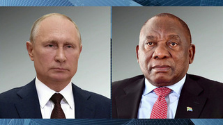 Состоялся телефонный разговор президентов России и Южно-Африканской республики