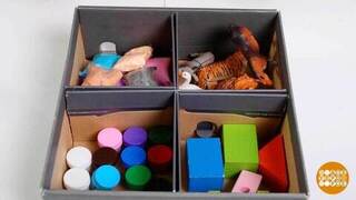 Лишних коробок не бывает! Соорудим органайзер. Доброе утро. Фрагмент