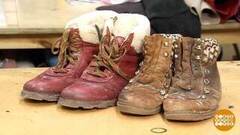 Соль на обуви: чем выводить будем? Доброе утро. Фрагмент 