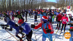 Все на «Лыжню России»! Доброе утро. Фрагмент 