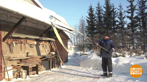 Народные умельцы — против снега. Доброе утро. Суббота. Фрагмент