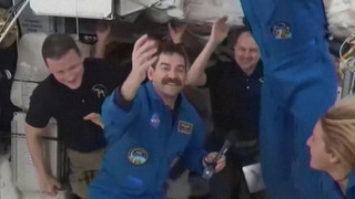 Экипаж корабля Crew Dragon с россиянином Андреем Федяевым перешел на борт МКС после успешной стыковки