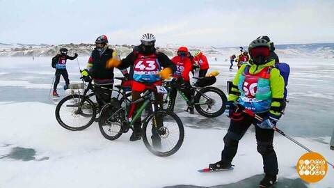 «Ледовый шторм»: марафон по льду Байкала. Доброе утро. Фрагмент 