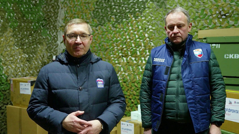 Бойцам на передовую доставили беспилотники, системы радиоэлектронной борьбы, генераторы и средства защиты