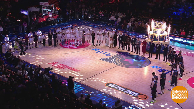 Звезды баскетбола на «ВТБ Арене». Доброе утро. Фрагмент