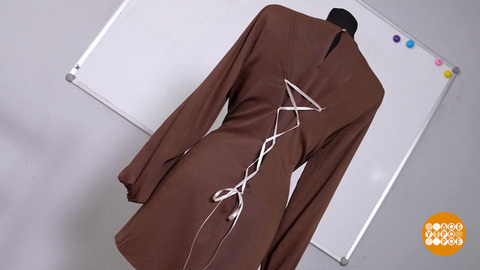 Как приталить платье без швейной машинки. Доброе утро. Фрагмент 