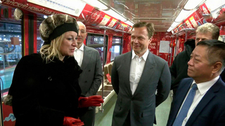 Мария Захарова оценила праздничный поезд к китайскому Новому году в Москве