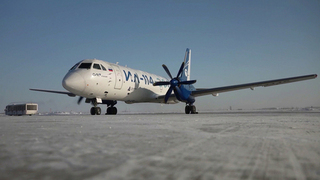 Новейший Ил-114-300 проходит дополнительные испытания экстремальными морозами в Якутии