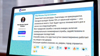 «Более 70% месячной нормы» — Собянин прокомментировал аномальный снегопад в Москве