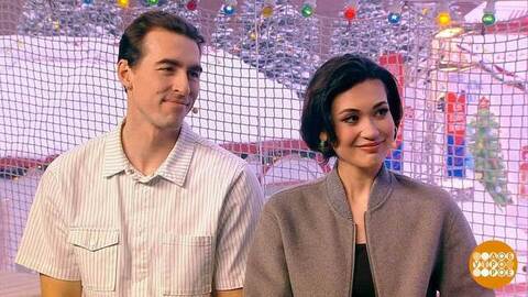 Елизавета Худайбердиева и Сергей Шубенков — о проекте «Ледниковый период». Доброе утро. Фрагмент 