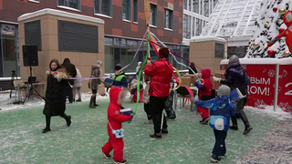 Добрая праздничная акция прошла в Морозовской детской больнице в Москве