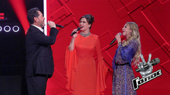 «С вами хочу!» Участница шоу «Голос» спела с Наставниками «Ой, то не вечер»