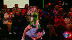 Алена Косторная и Никита Ушнев — «Ну, погоди!». Ледниковый период 2026. Фрагмент