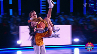 Анна Щербакова и Константин Раскатов — «12 стульев». Ледниковый период 2026. Фрагмент