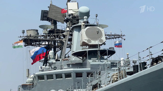 Фрегат «Маршал Шапошников» принимает участие в военно-морских учениях «МИЛАН-2026»